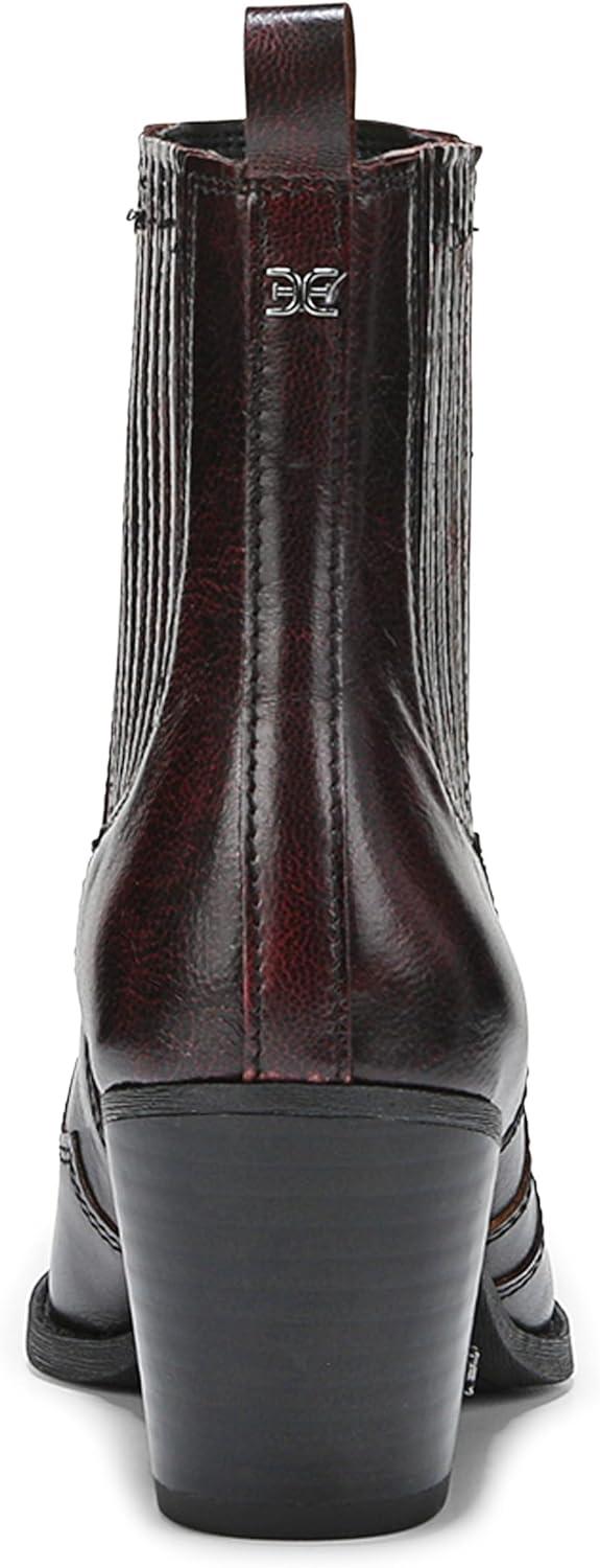 imageSam Edelman Womens West Western BootMerlot