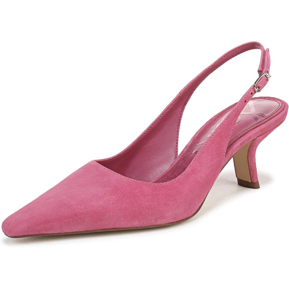 imageSam Edelman Womens Bianka Sling PumpFuchsia Frost