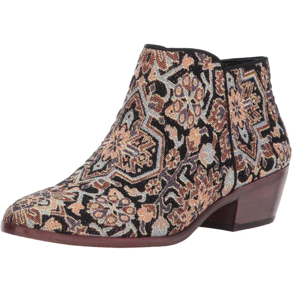 imageSam Edelman Womens Lue BootBlackMulti Turkish Tapestry