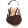imageSam Edelman Womens Bianka Sling PumpCaf Noir