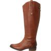 imageSam Edelman Womens Penny Leather Riding BootWhiskey Leather Wide Calf