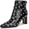 imageSam Edelman Womens Saige Stud Ankle BootBlack Patent Stud