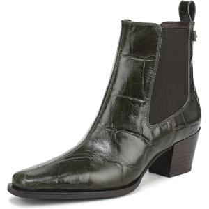 imageSam Edelman Womens Ashtyn Ankle BootDeep Olive Croco