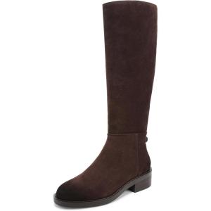 imageSam Edelman Womens Milla Equestrian BootCafe Noir Wide Calf