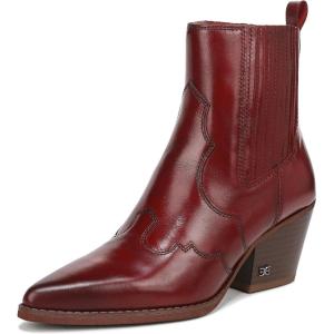 imageSam Edelman Womens West Western BootDeep Scarlet