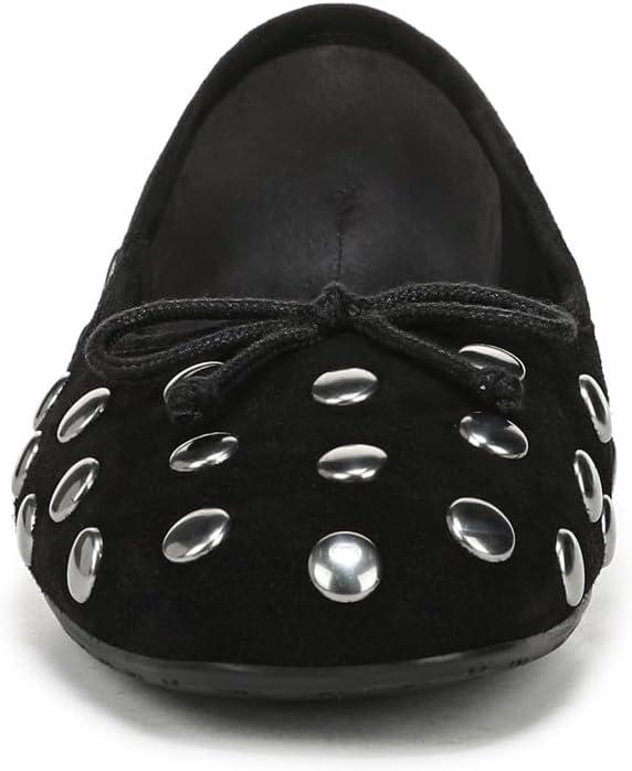 imageSam Edelman Womens Alie Ballet FlatBlack Suede Stud