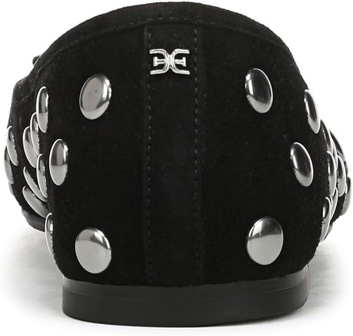 imageSam Edelman Womens Alie Ballet FlatBlack Suede Stud