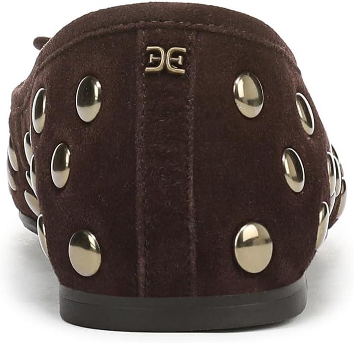 imageSam Edelman Womens Alie Ballet FlatCaf Noir Stud