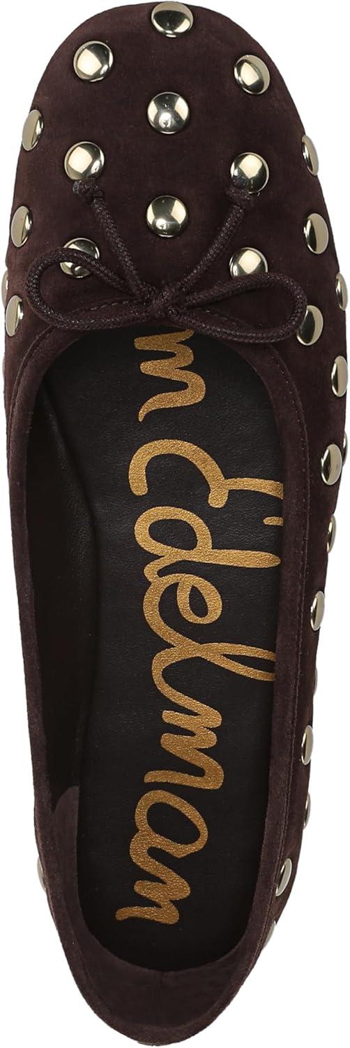 imageSam Edelman Womens Alie Ballet FlatCaf Noir Stud