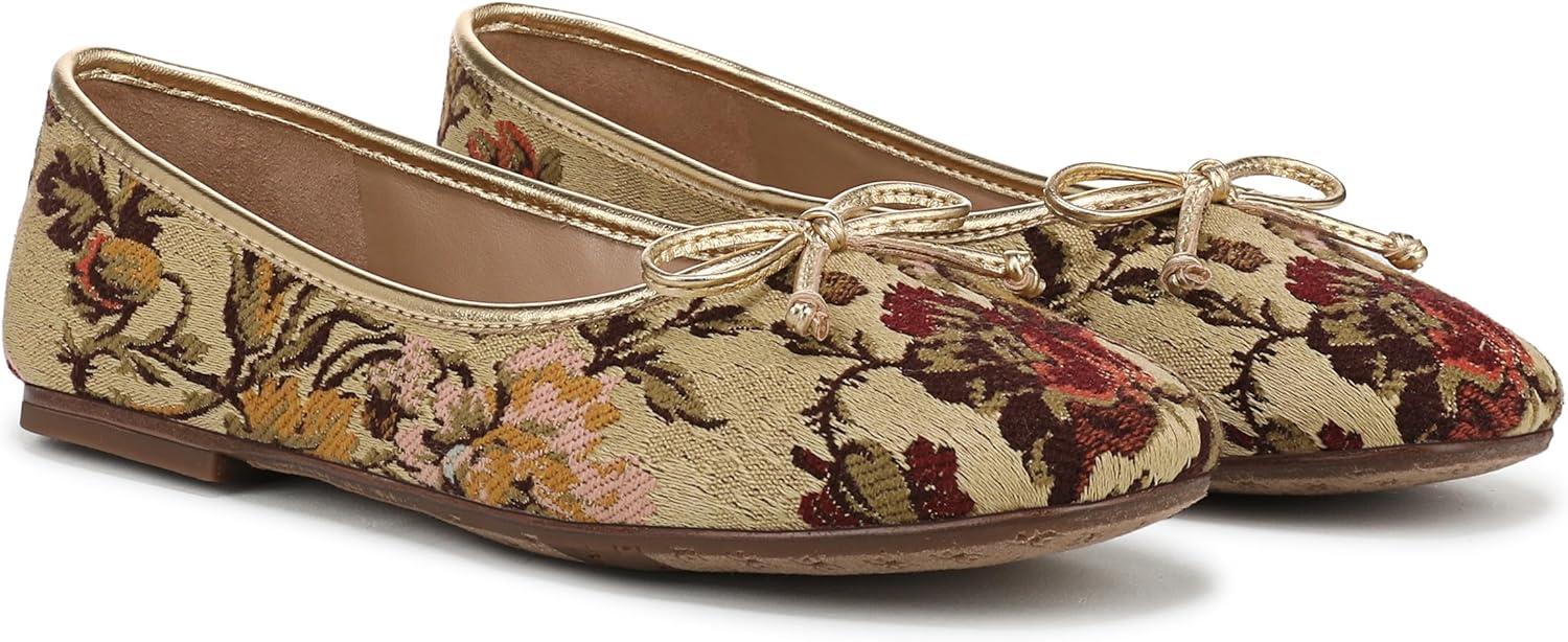 imageSam Edelman Womens Alie Ballet FlatNatural Floral Multi