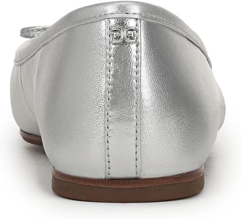 imageSam Edelman Womens Alie Ballet FlatSoft Silver