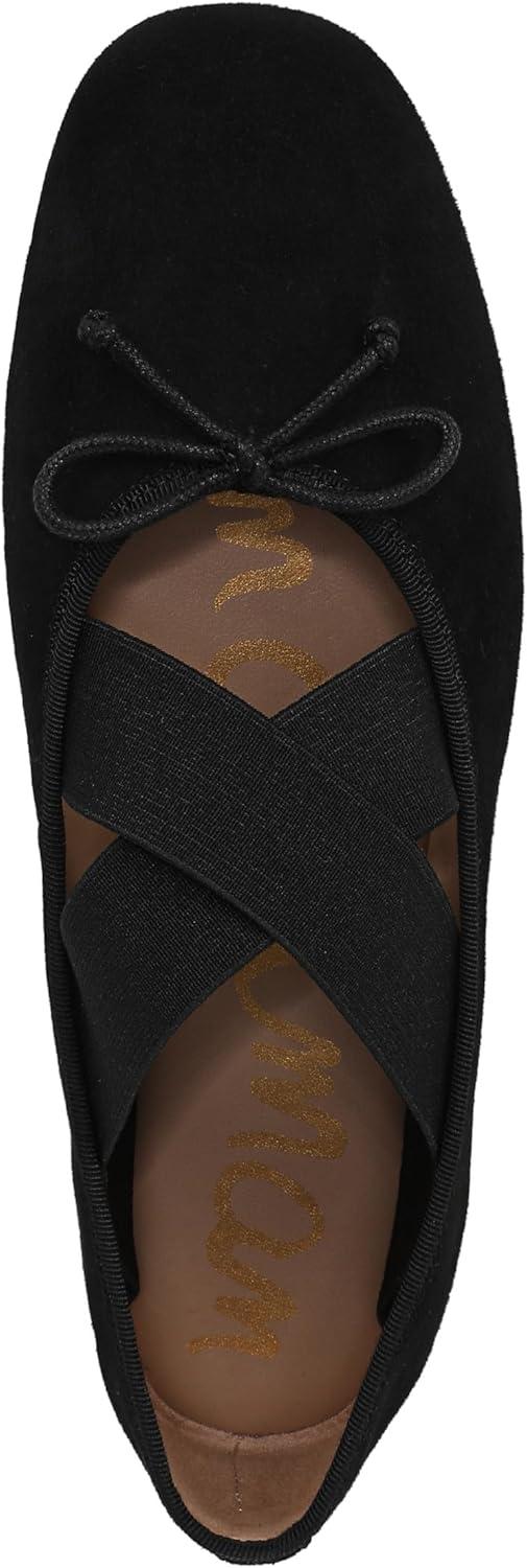 imageSam Edelman Womens Arya Ballet FlatBlack Suede