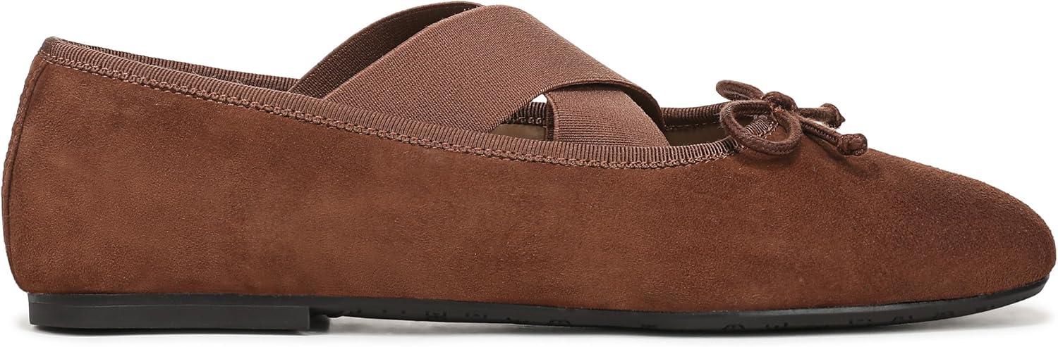 imageSam Edelman Womens Arya Ballet FlatDark Terra Toffee