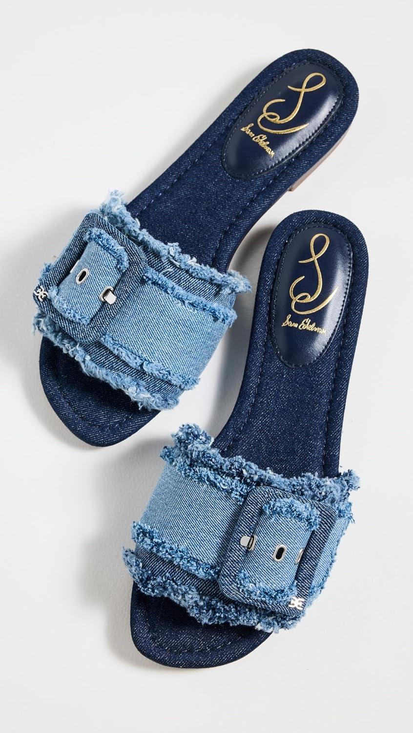 imageSam Edelman Womens Bambi SandalBlue Multi Fray