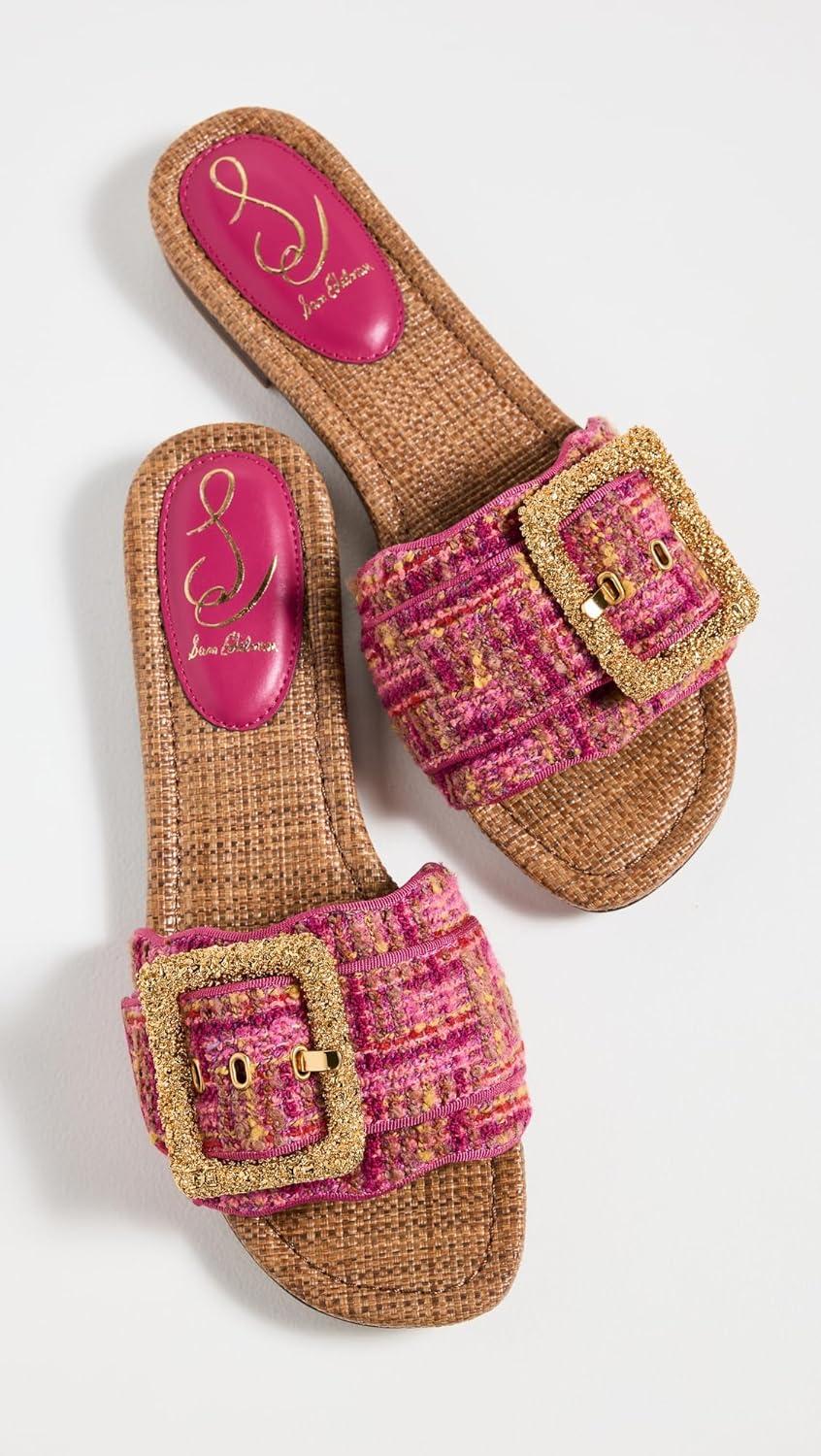 imageSam Edelman Womens Bambi SandalMagenta Boucle