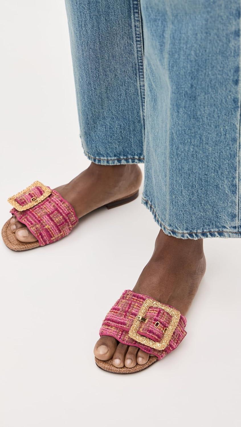 imageSam Edelman Womens Bambi SandalMagenta Boucle