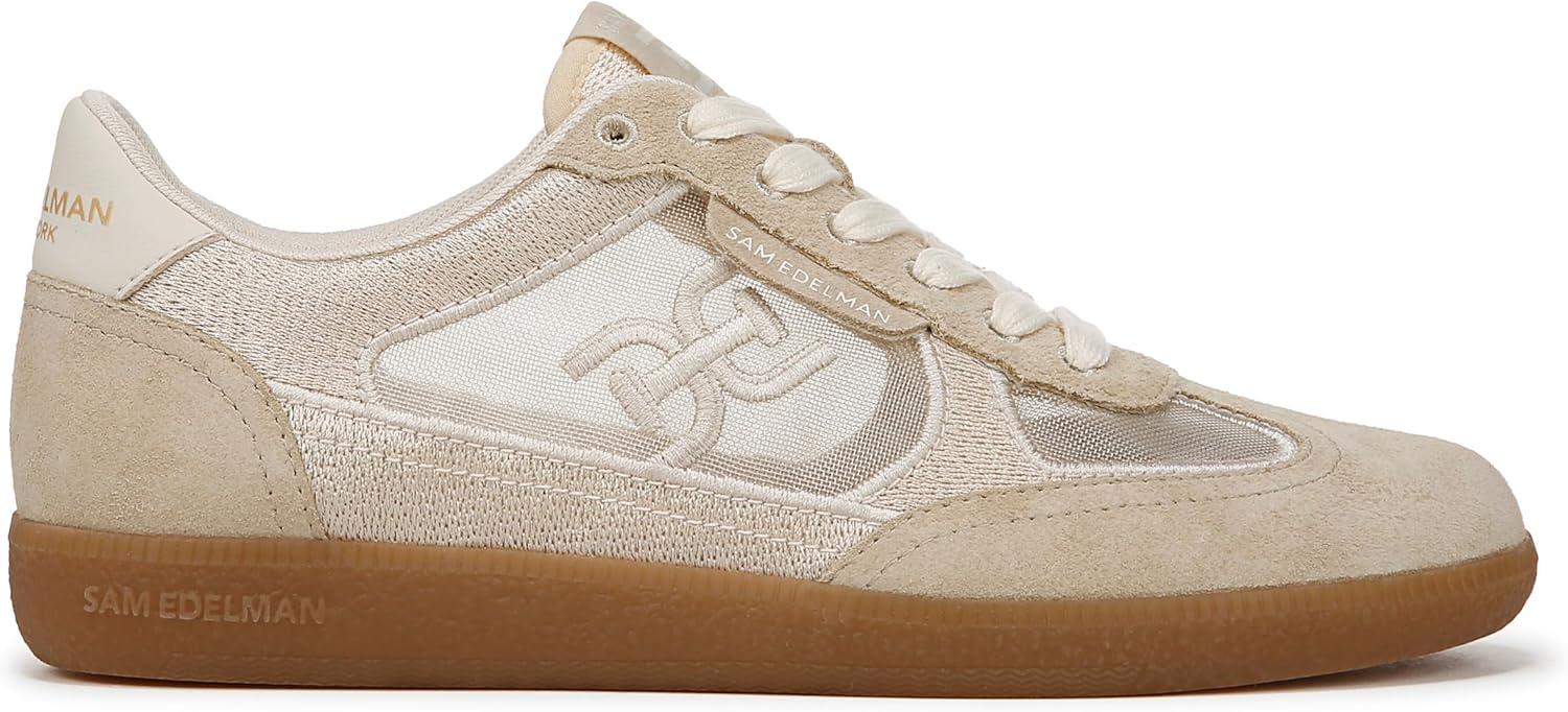 imageSam Edelman Womens FashionSneakersModern IvoryHoney Tan