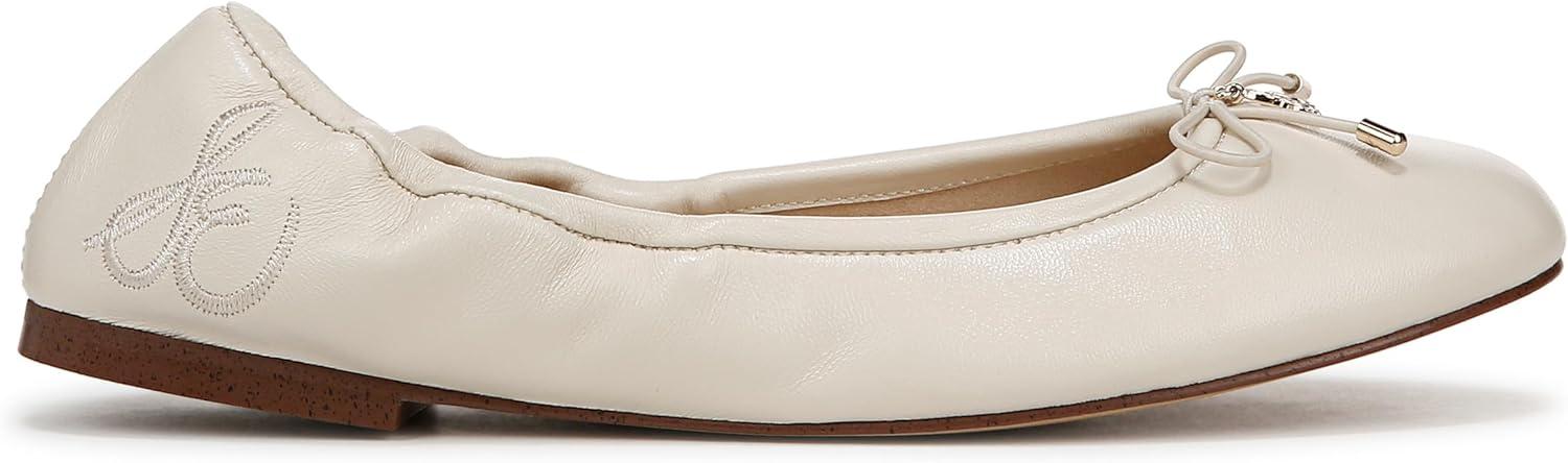 imageSam Edelman Womens Felicia Ballet FlatModern Ivory