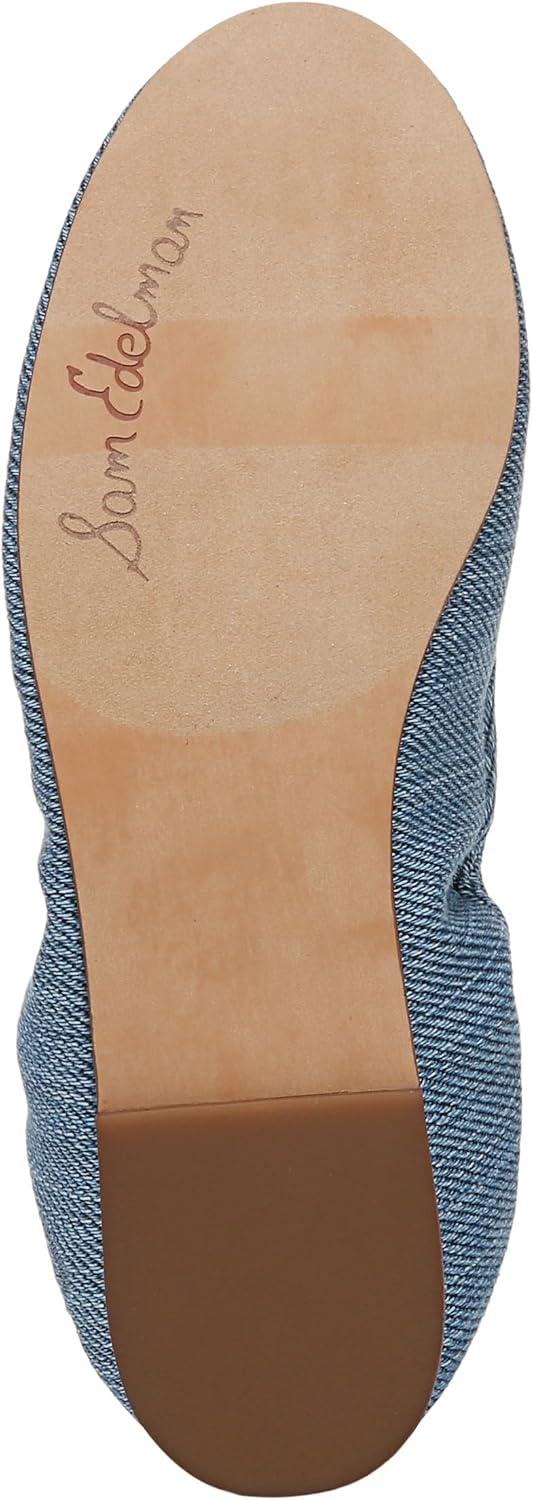 imageSam Edelman Womens Felicia Ballet FlatVintage Denim