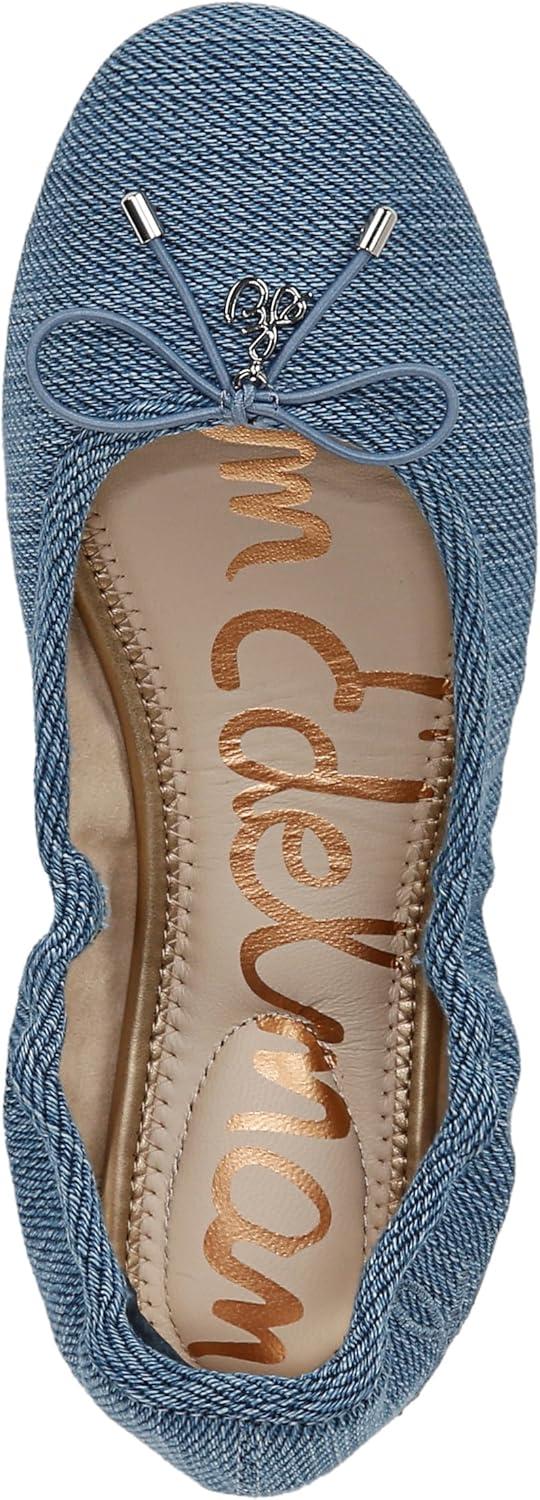 imageSam Edelman Womens Felicia Ballet FlatVintage Denim