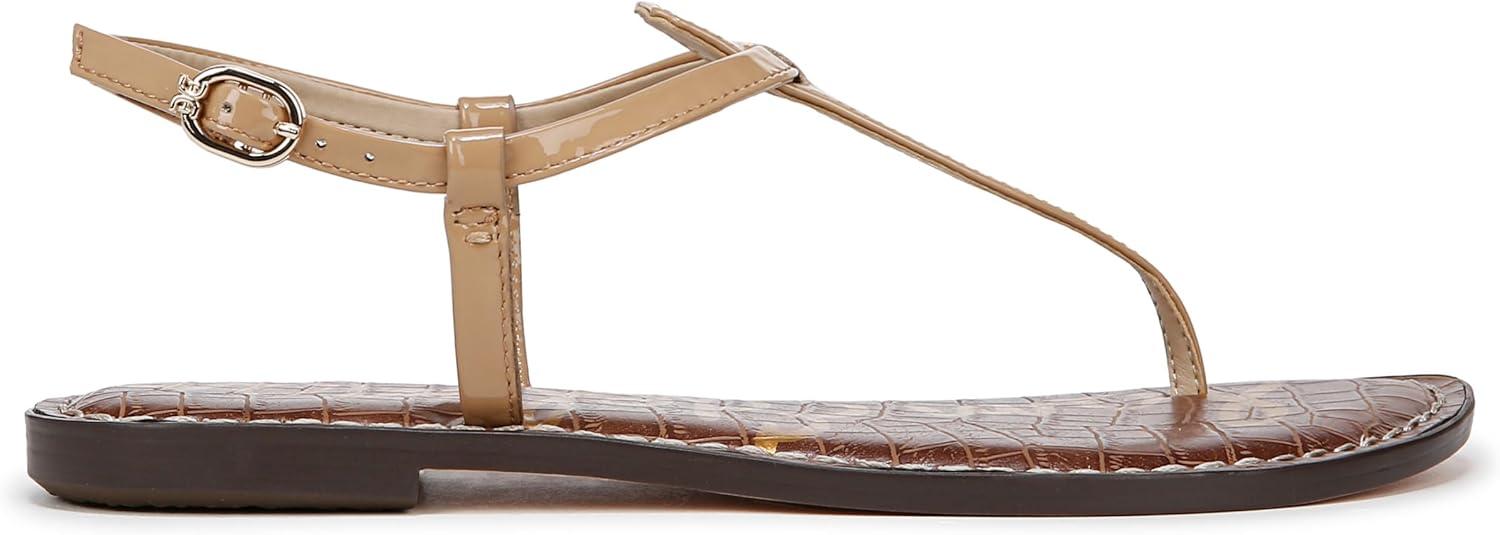 imageSam Edelman Womens Gigi Flat SandalAlmond