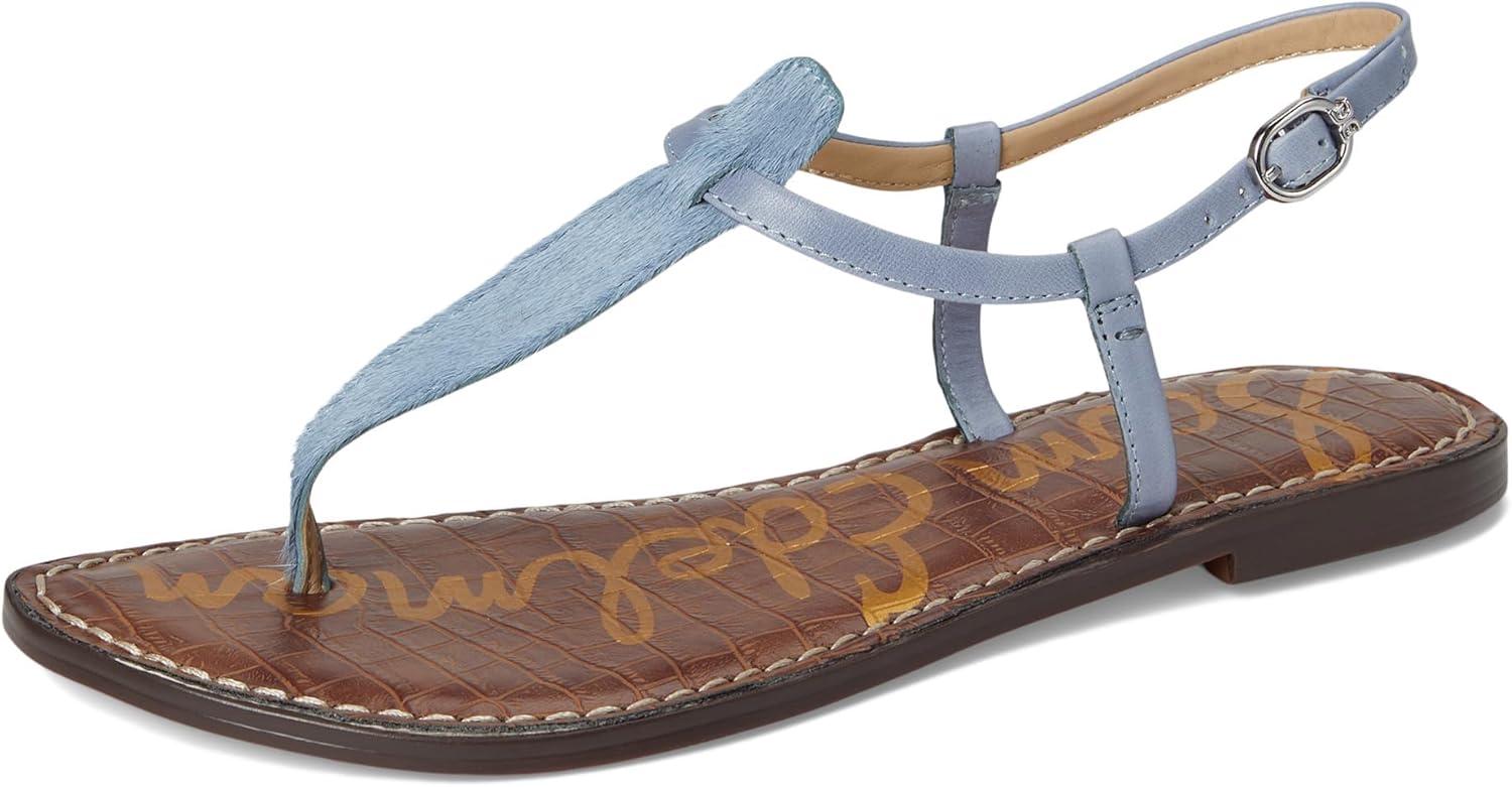imageSam Edelman Womens Gigi Flat SandalBlue Breeze