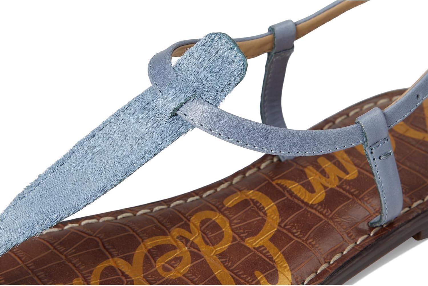 imageSam Edelman Womens Gigi Flat SandalBlue Breeze