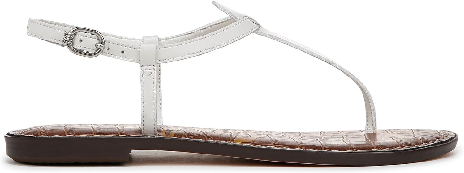 imageSam Edelman Womens Gigi Flat SandalBright White
