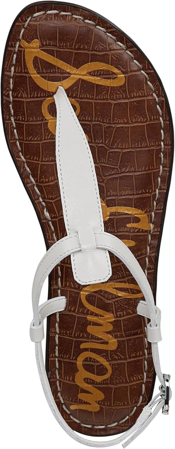 imageSam Edelman Womens Gigi Flat SandalBright White