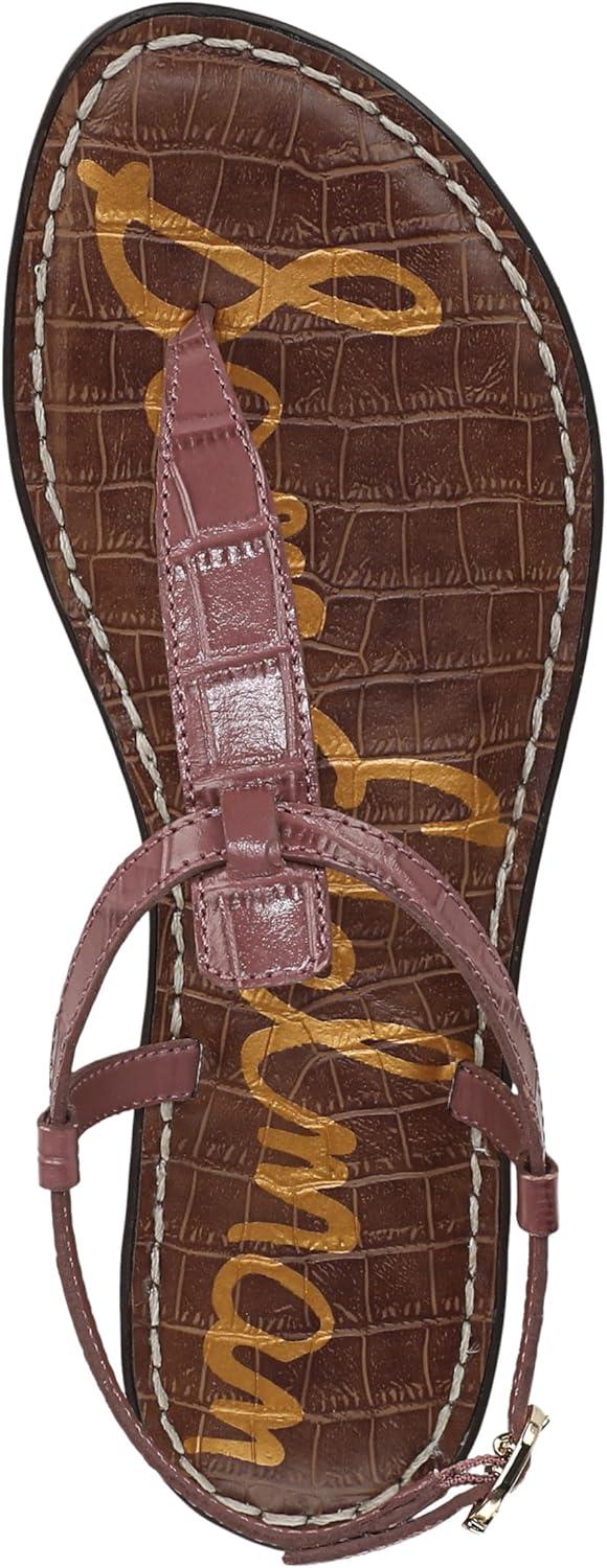 imageSam Edelman Womens Gigi Flat SandalDark Winter Mauve