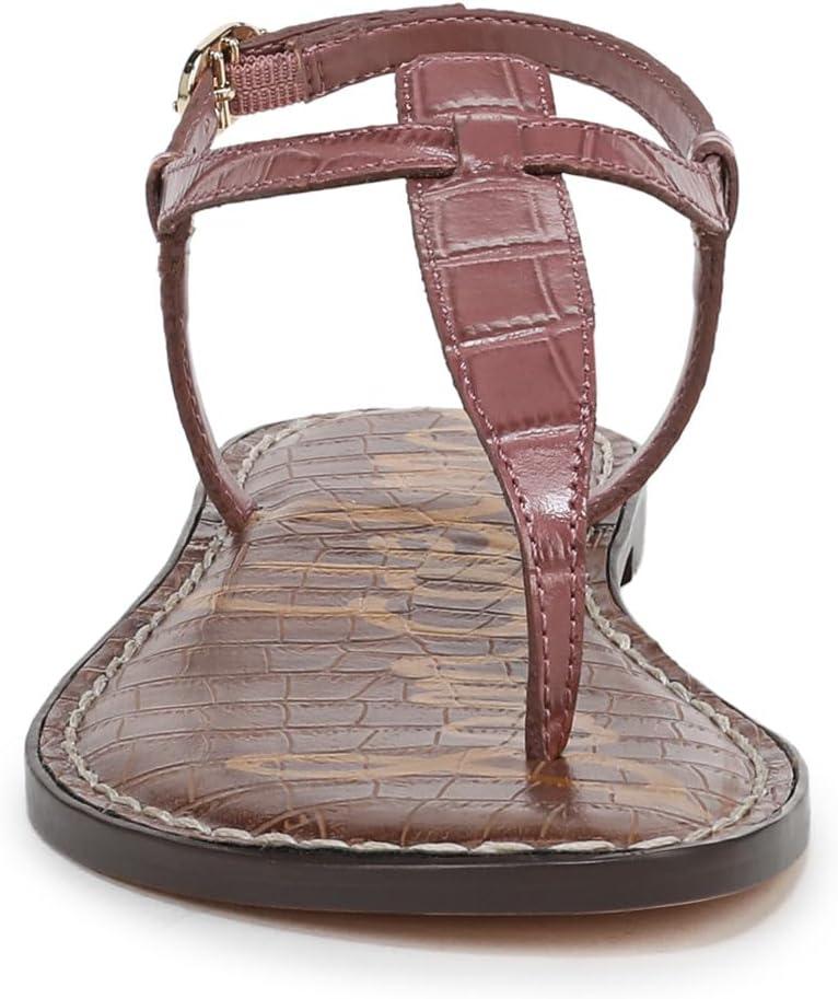 imageSam Edelman Womens Gigi Flat SandalDark Winter Mauve