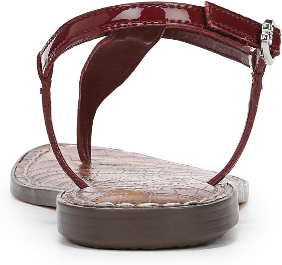 imageSam Edelman Womens Gigi Flat SandalFrench Merlot