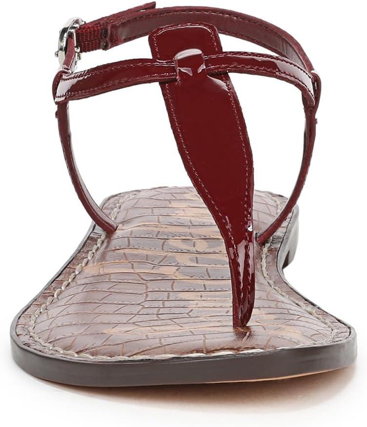 imageSam Edelman Womens Gigi Flat SandalFrench Merlot