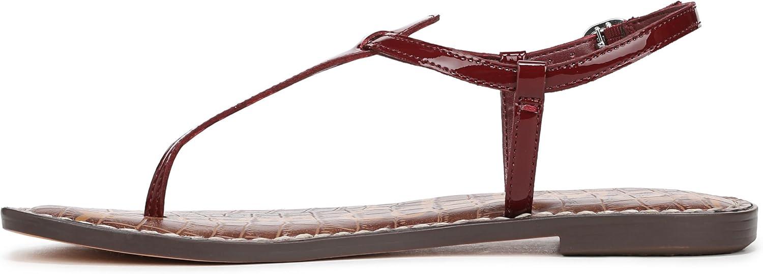 imageSam Edelman Womens Gigi Flat SandalFrench Merlot