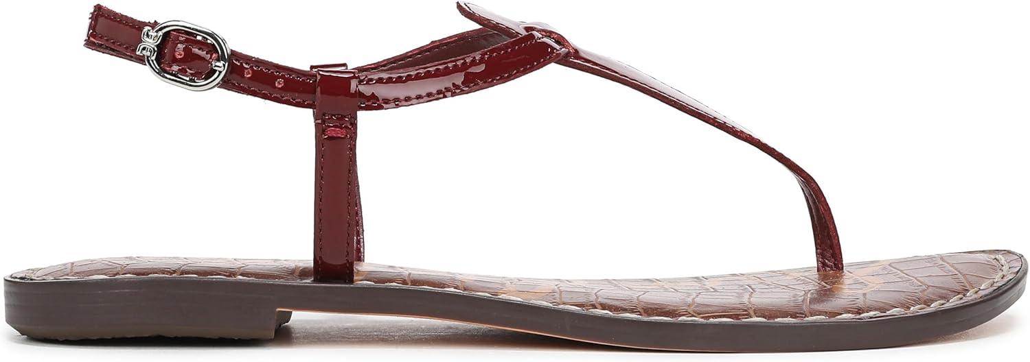 imageSam Edelman Womens Gigi Flat SandalFrench Merlot
