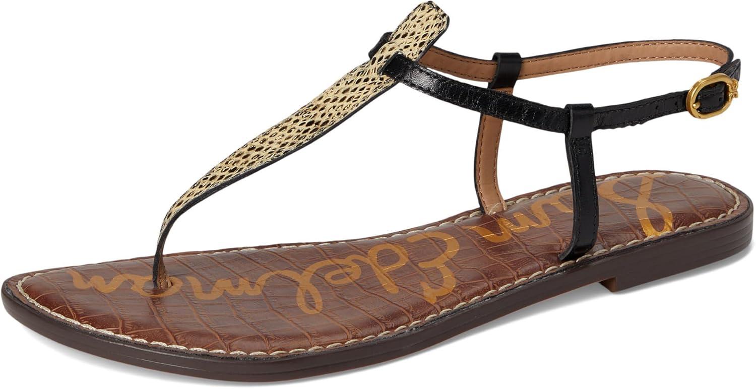 imageSam Edelman Womens Gigi Flat SandalWheat Multi