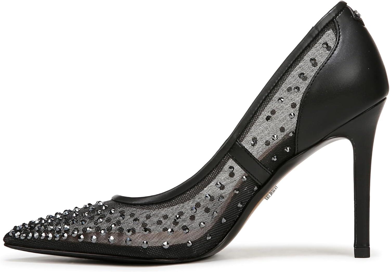 imageSam Edelman Womens Hazel Mesh PumpBlack Glitz