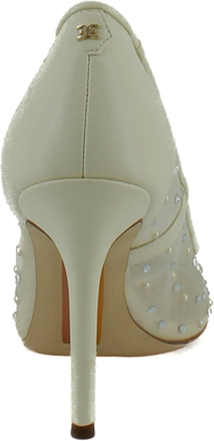 imageSam Edelman Womens Hazel Mesh PumpModern Ivory Glitz