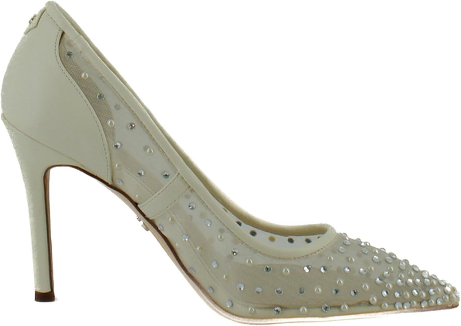 imageSam Edelman Womens Hazel Mesh PumpModern Ivory Glitz