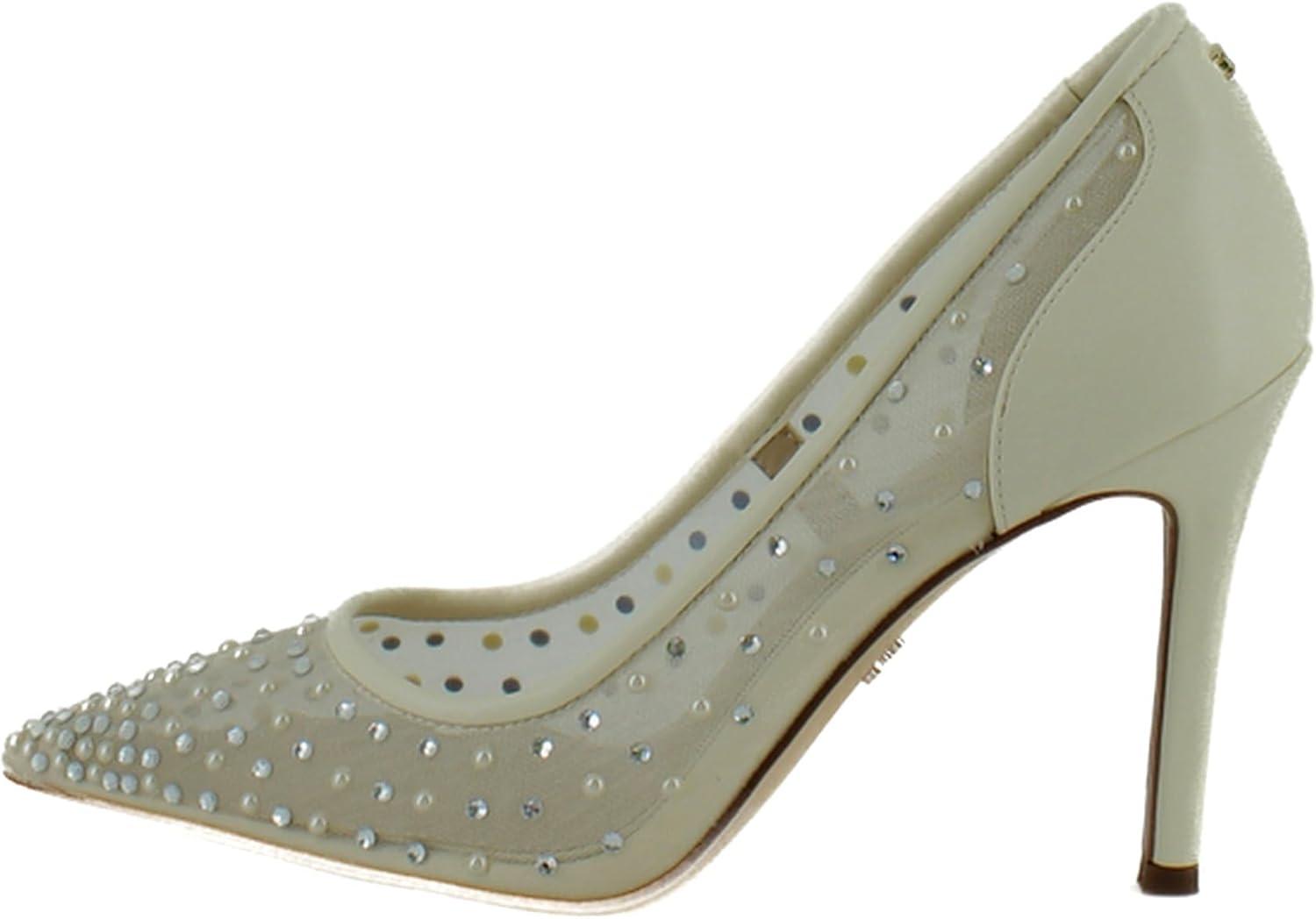 imageSam Edelman Womens Hazel Mesh PumpModern Ivory Glitz
