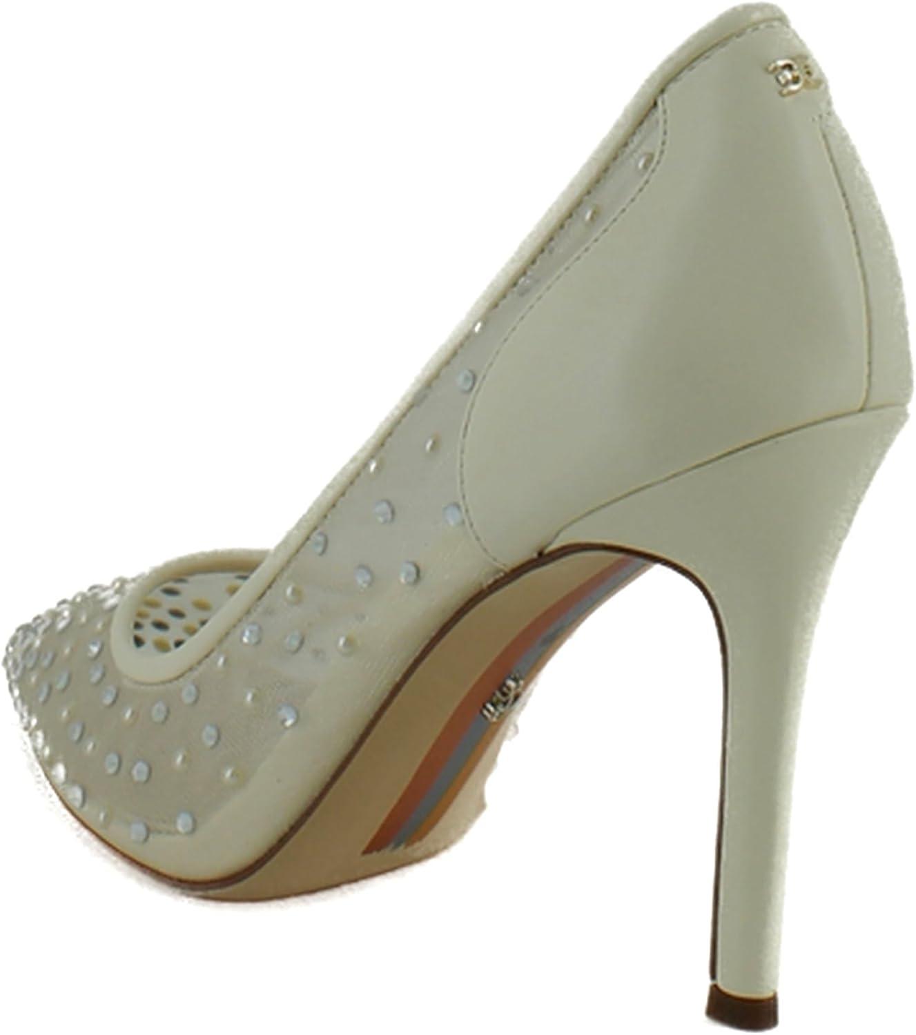 imageSam Edelman Womens Hazel Mesh PumpModern Ivory Glitz