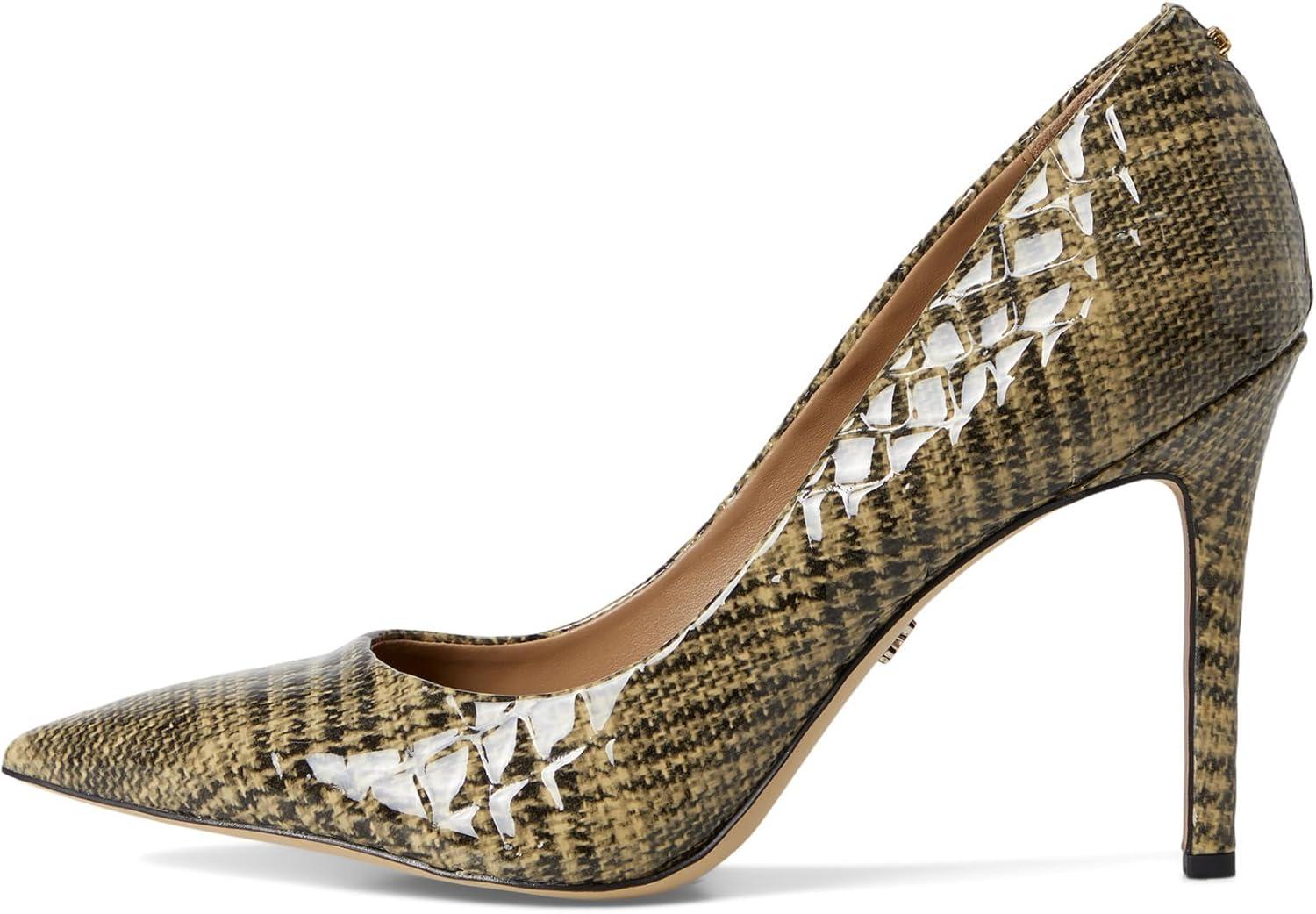 imageSam Edelman Womens Hazel Pump Khaki Plaid Multi 6