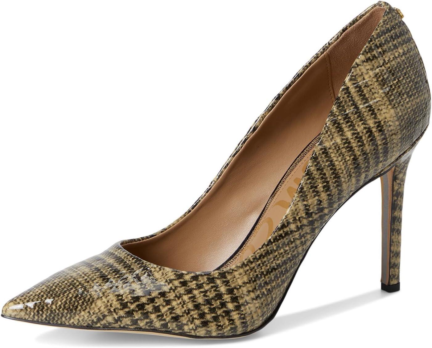 imageSam Edelman Womens Hazel Pump Khaki Plaid Multi 6