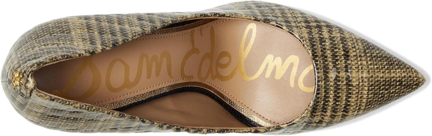 imageSam Edelman Womens Hazel Pump Khaki Plaid Multi 6