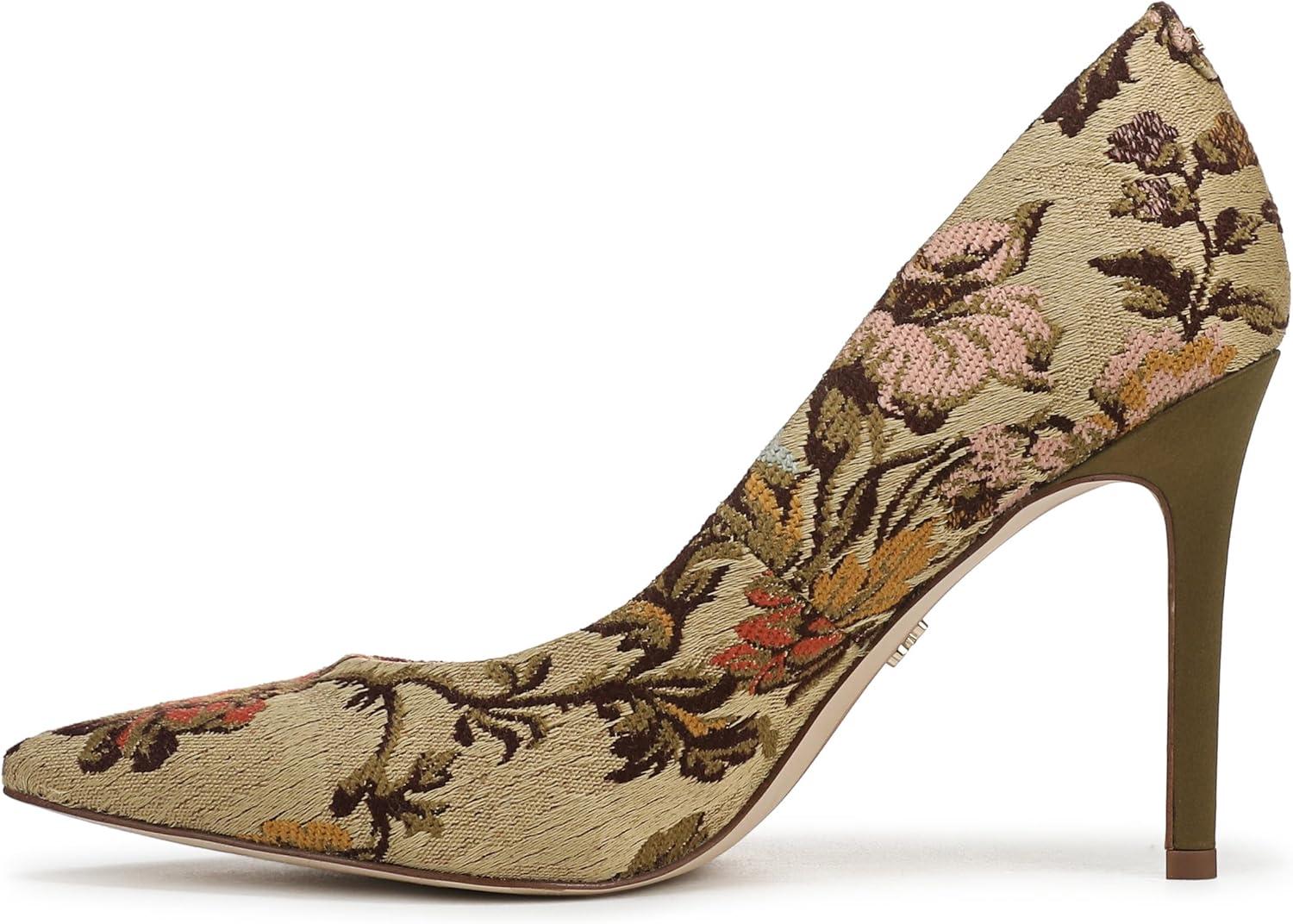 imageSam Edelman Womens Hazel Pump Natural Floral Multi