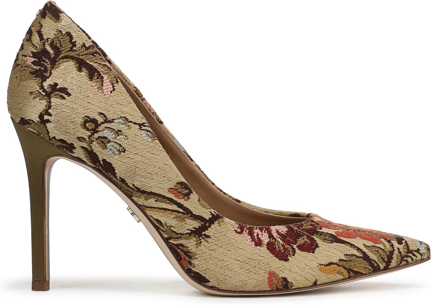 imageSam Edelman Womens Hazel Pump Natural Floral Multi