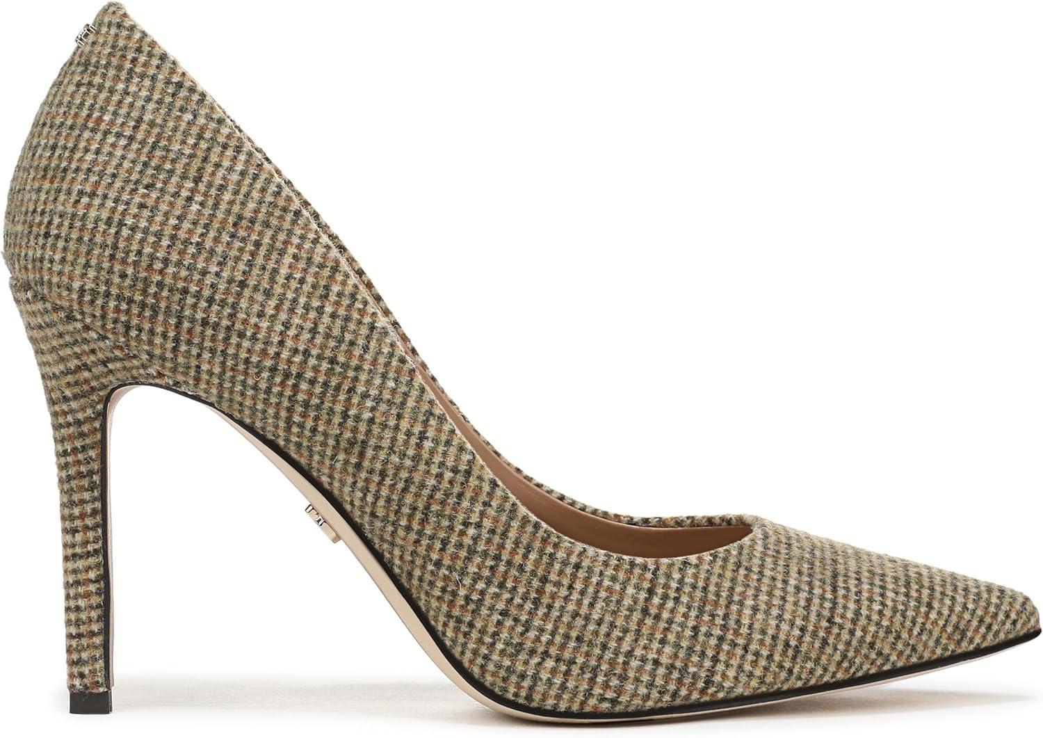 imageSam Edelman Womens Hazel Pump Olive Branch Plaid Multi