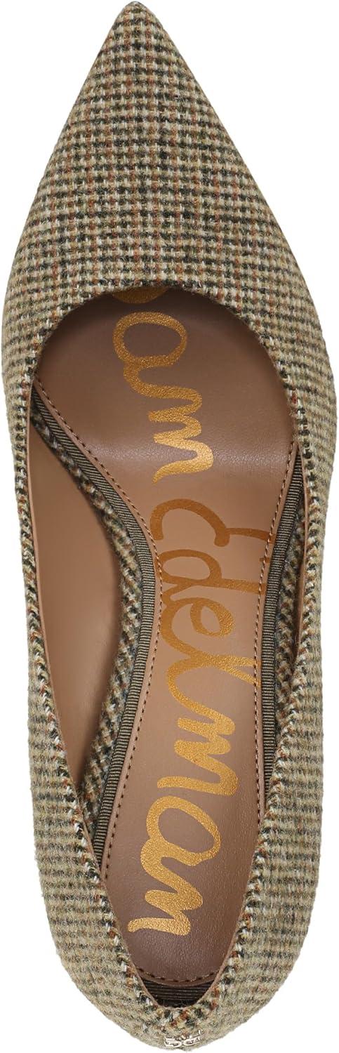 imageSam Edelman Womens Hazel Pump Olive Branch Plaid Multi