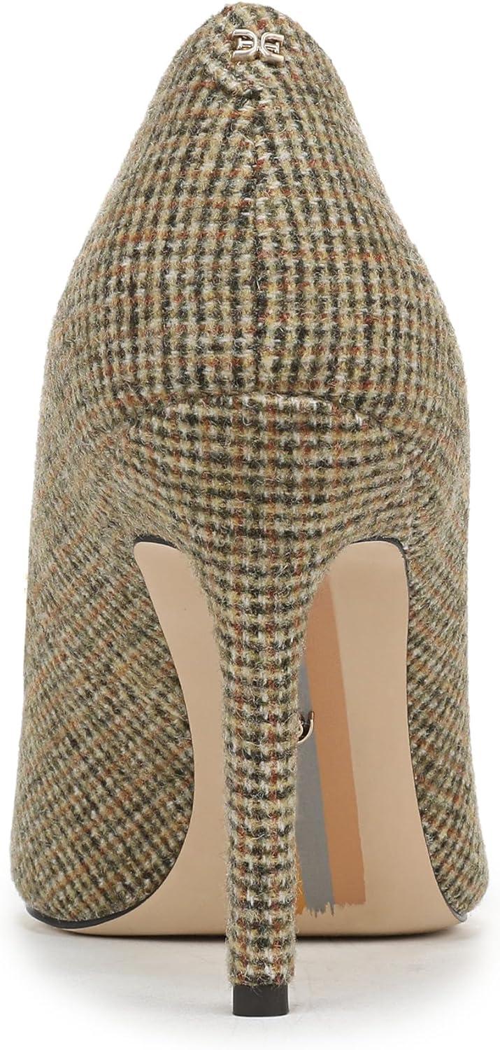 imageSam Edelman Womens Hazel Pump Olive Branch Plaid Multi