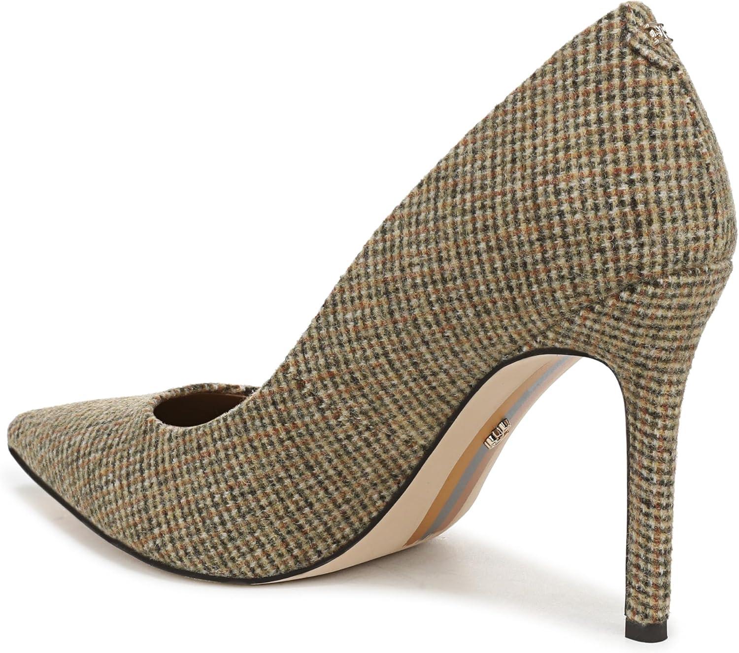 imageSam Edelman Womens Hazel Pump Olive Branch Plaid Multi